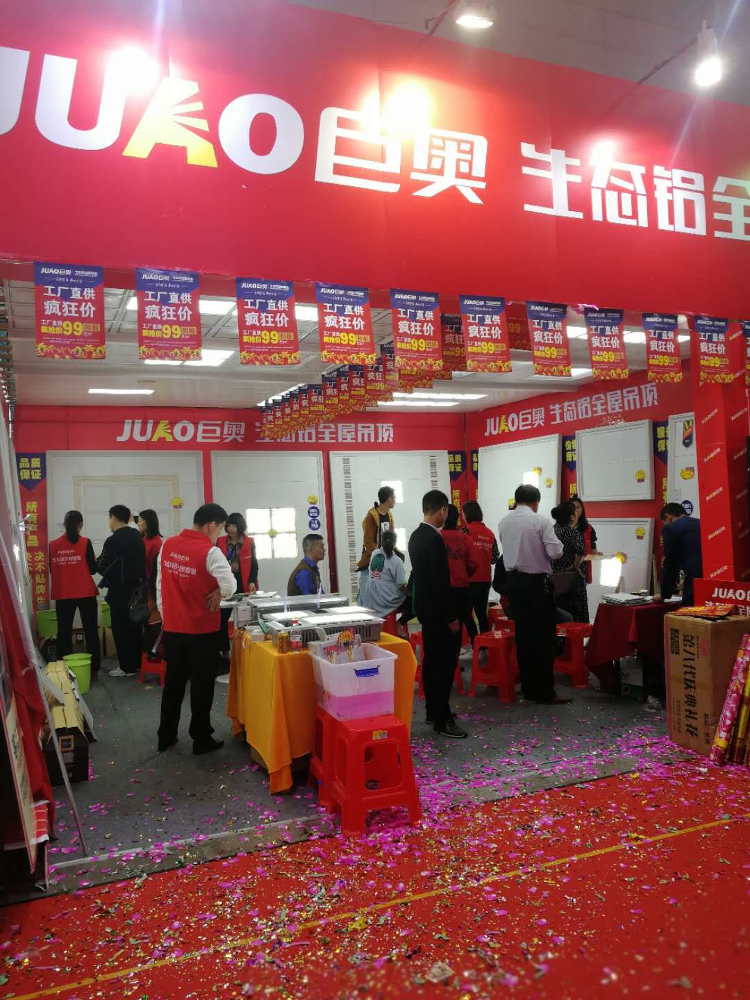 戰無不勝！ 巨奧生態鋁頂墻火火火火爆武漢！